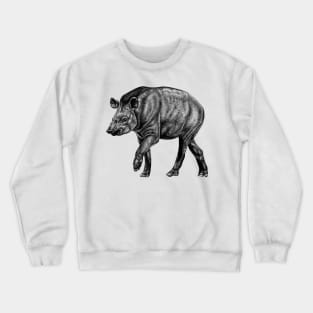 South American Tapir Crewneck Sweatshirt